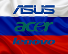 Les trois sociétés SEA vendent toujours des produits liés aux PC en Russie. (Image Source : Advantour &amp; Notebookcheck)