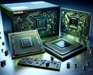 Une image générique représentant les puces Nvidia (Source de l'image : image générée par l'IA)