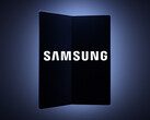 Jusqu'à présent, Samsung n'a partagé qu'une silhouette d'un futur Galaxy pliable. (Source de l'image : Samsung - édité)