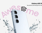 Le Galaxy A55 est l'un des premiers smartphones de milieu de gamme de Samsung à recevoir One UI 7 sous quelque forme que ce soit. (Source de l'image : Samsung)