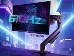 Le ROG Strix XG248Q5G-P est l&#039;un des moniteurs de jeu les plus rapides du marché. (Source de l&#039;image : Asus)
