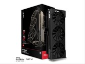 Les cartes Radeon RX 9070 XT (photo) et RX 9070 de la série Swift de XFX sont équipées d'un triple ventilateur. (Source de l'image : XFX)